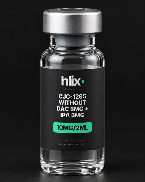 CJC-1295 without DAC 5mg + IPA 5mg 10mg research vial