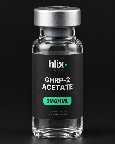 GHRP-2 Acetate 5mg research vial