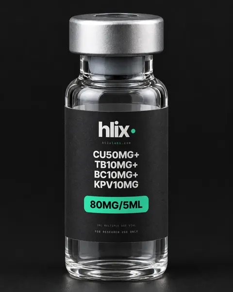 CU50mg+TB10mg+BC10mg+KPV10mg 80mg research vial
